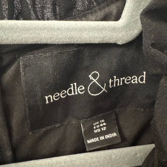 Needle & Thread Beaded Floral Embroidery Mini Dress - Picture 8 of 8